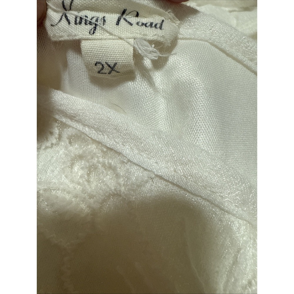 Women's Plus Size 2x Kings Road Ivory Dress Boho Fairy Festival View 6